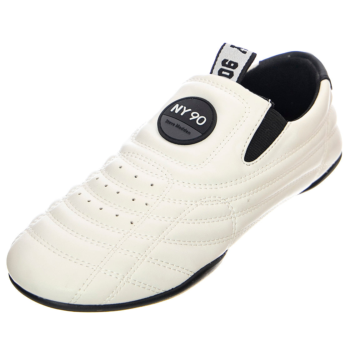 Namaste - Scarpe Stringate Profilo Basso Donna Bianche / Nere SMPNAMASTE-WHT . STEVE MADDEN 