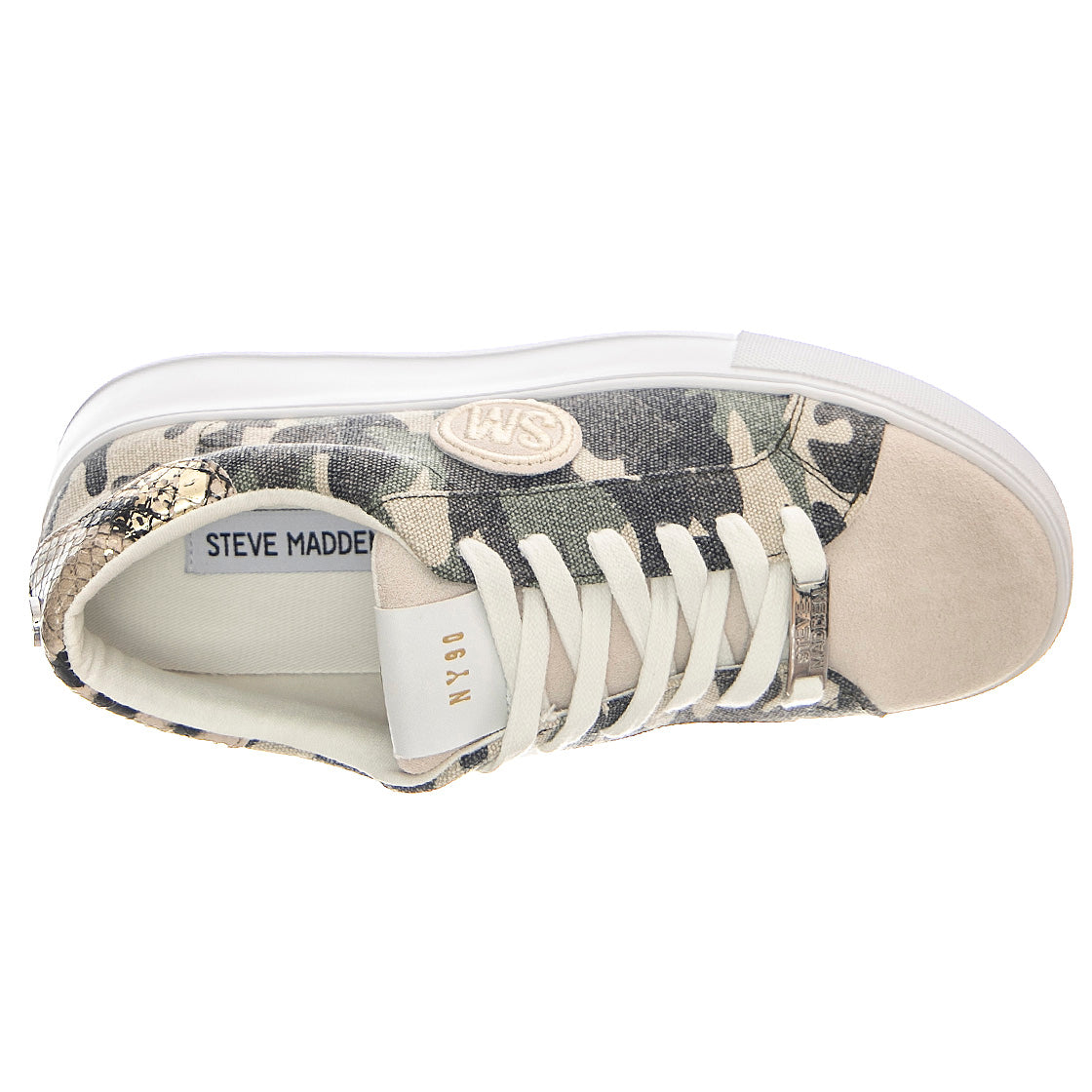 Optic - Scarpe Stringate Profilo Basso Donna Camo SMPOPTIC-CAMMLT . STEVE MADDEN 