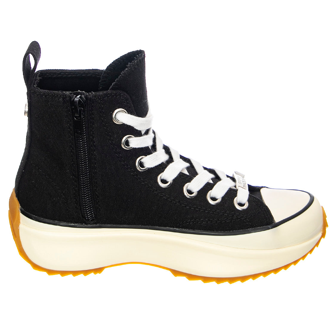 Shark - Scarpe Stringate Profilo Alto Donna Nere SMPSHARK-BLK . STEVE MADDEN 