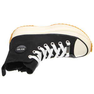 Shark - Scarpe Stringate Profilo Alto Donna Nere SMPSHARK-BLK . STEVE MADDEN 
