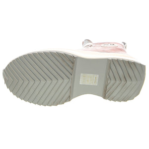 Shark - Scarpe Stringate Profilo Alto Donna Multicolore / Glitter SMPSHARK-PNKGLI . STEVE MADDEN 