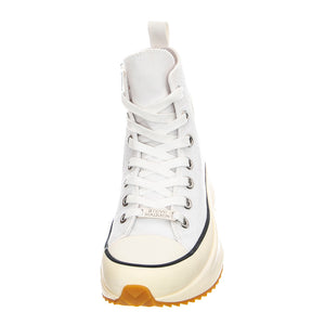 Shark - Scarpe Stringate Profilo Alto Donna Bianche SMPSHARK-WHTC . STEVE MADDEN 