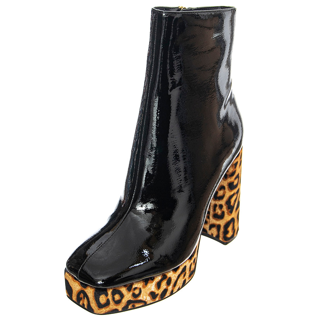 Lucrative - Stivaletti Profilo alla Caviglia Donna Neri / Leopard SMSLUCRATIVE-LEOMLT . STEVE MADDEN 