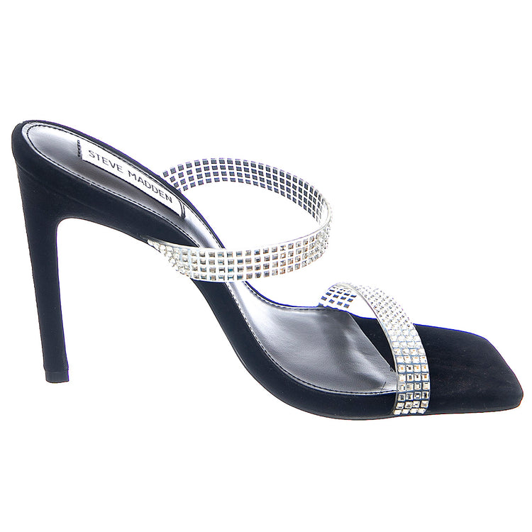 Milani - Sandali Donna Neri / Argento SMSMILANI-BLKMLT . STEVE MADDEN 