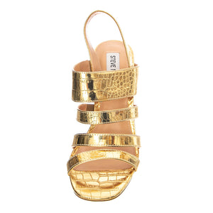 Pop Croco - Sandali Donna Oro SMSPOP-GOL . STEVE MADDEN 