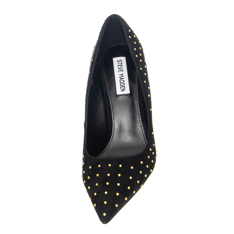 VALARIE BLACK SUEDE SMSVALARIE-BLK . STEVE MADDEN 