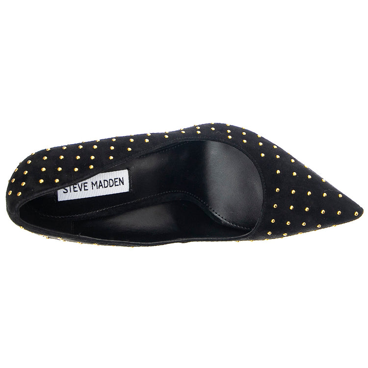 VALARIE BLACK SUEDE SMSVALARIE-BLK . STEVE MADDEN 