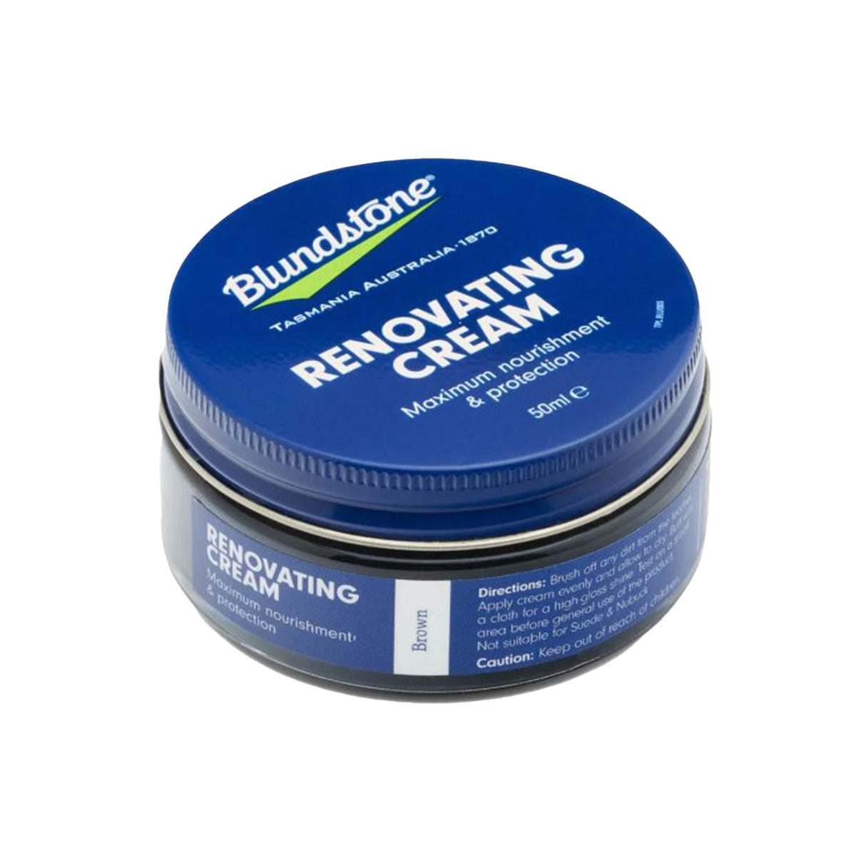 Renovating Cream 50 ml Brown - Polish per Scarpe RENOVATING CREAM 50 ML-FW22 . BLUNDSTONE 