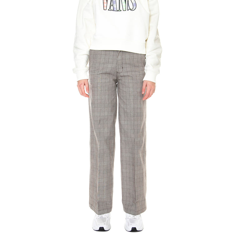 Bakerhill Pant W Dark Brown - Pantaloni Donna Marroni / Multicolore DK0A4XZPDBX1 . DICKIES 
