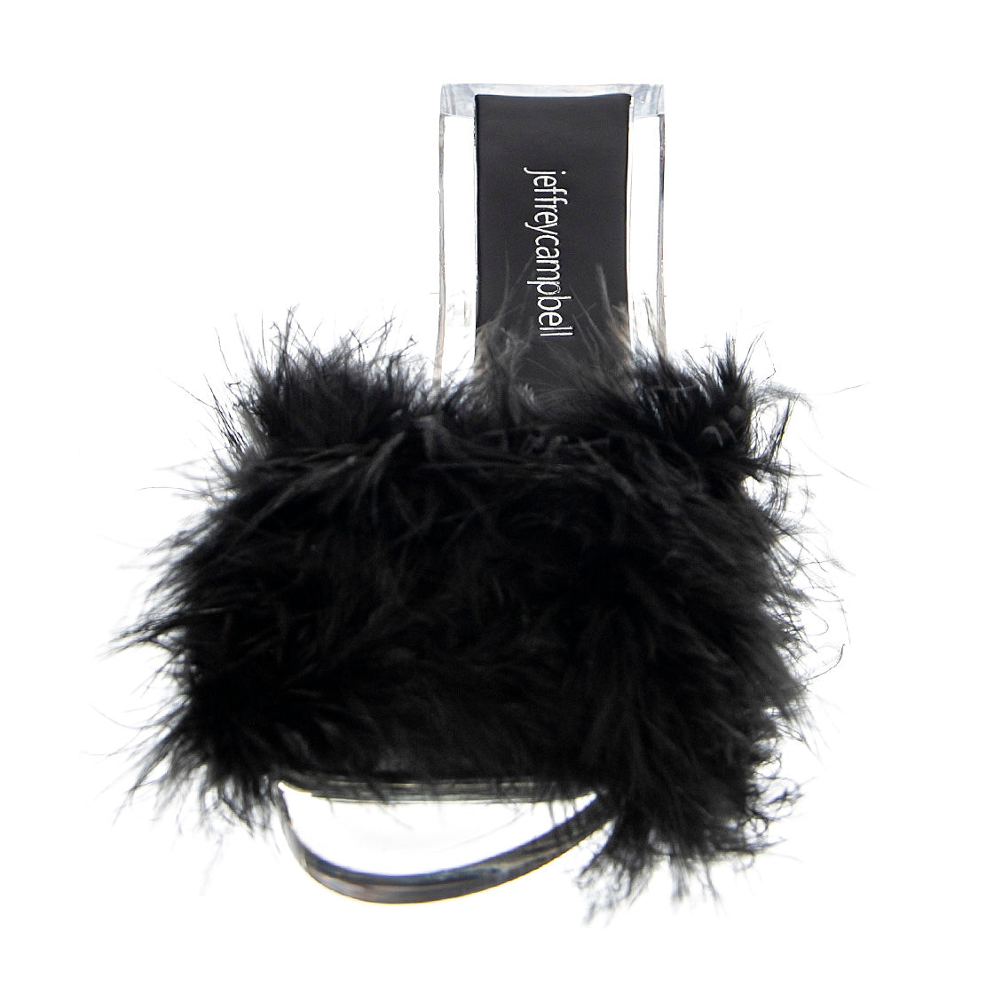 Luxuries Black Faux Suede+Fur - Sandali Donna Neri JCSJC-931-1-7 -BLA . JEFFREY CAMPBELL 