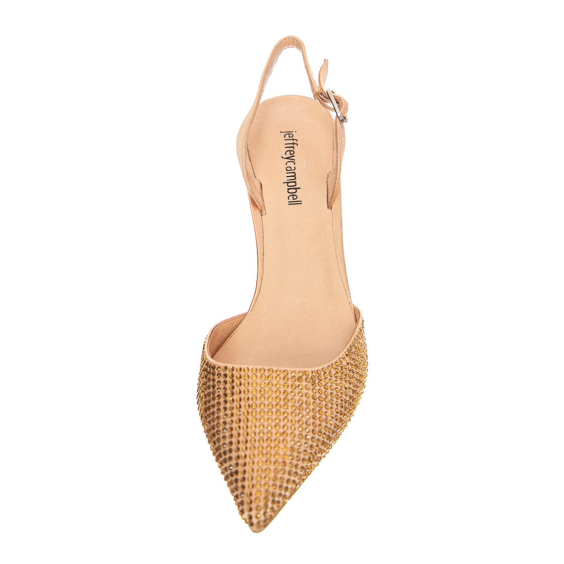 Zivote Beige Fabric - Sandali Donna Beige JCSR129PF-25-024-BEI . JEFFREY CAMPBELL 