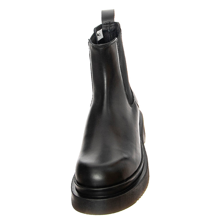 T 08 Smooth - Stivali Donna Neri / Greasy Black BTSTBAND08-BKG . MR BOOTS 