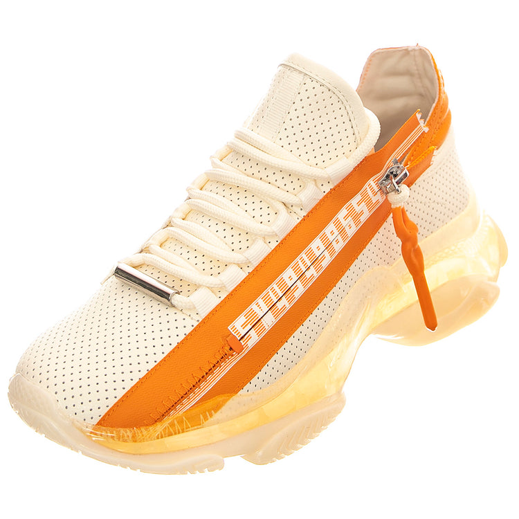 Measure Org - Scarpe Stringate Profilo Basso Donna Bianche / Multicolore SMPMEASURE-ORG . STEVE MADDEN 