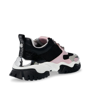 Trilling Pink / Blk - Scarpe Stringate Profilo Basso Donna Rosa / Nere SMPTHRILLING-PIN . STEVE MADDEN 