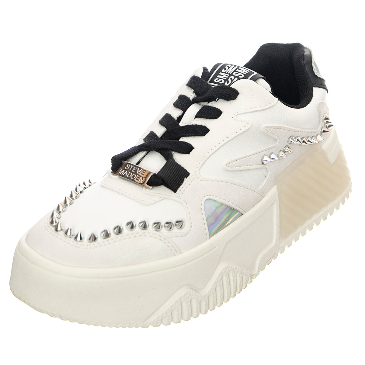 Whirl Black Multi - Scarpe Stringate Profilo Basso Donna Bianche SMPWHIRL-BLKMLT . STEVE MADDEN 