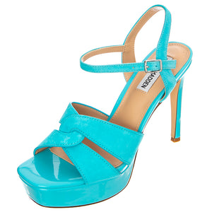 LAVISHER TEAL SUEDE BLUE - Sandali Donna Blu SMSLAVISHER-TEA . STEVE MADDEN 