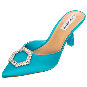 Luxe City Teal Satin - Sandali Donna Blu SMSLUXE CITY-TEA . STEVE MADDEN 
