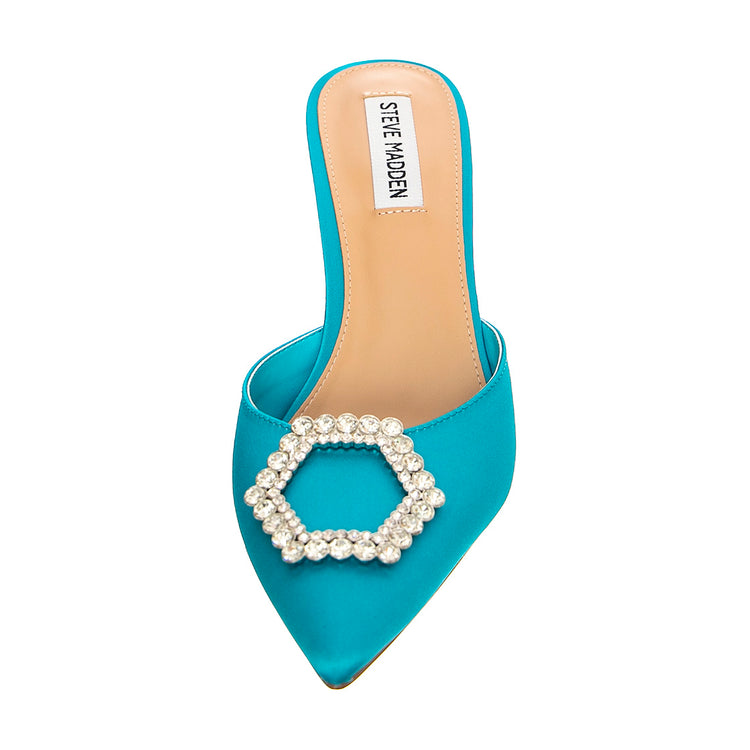 Luxe City Teal Satin - Sandali Donna Blu SMSLUXE CITY-TEA . STEVE MADDEN 