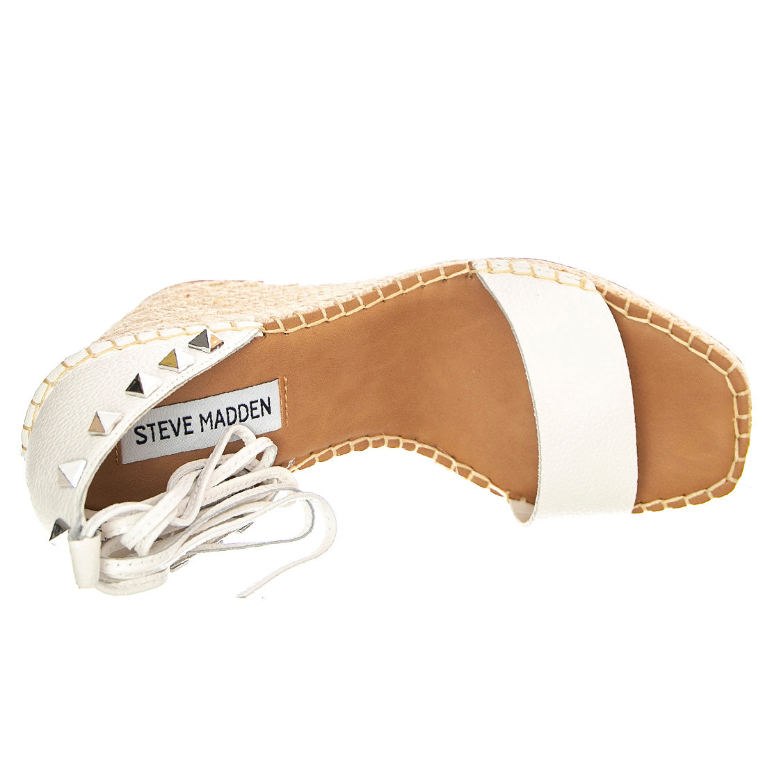 Malani White Leat - Sandali Donna Bianchi / Multi SMSMALANI-WHI . STEVE MADDEN 