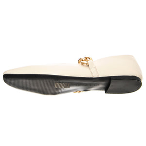 QUEENIE WHT LEA - Scarpe Basse Donna Bianche SMSQUEENIE-WHT . STEVE MADDEN 
