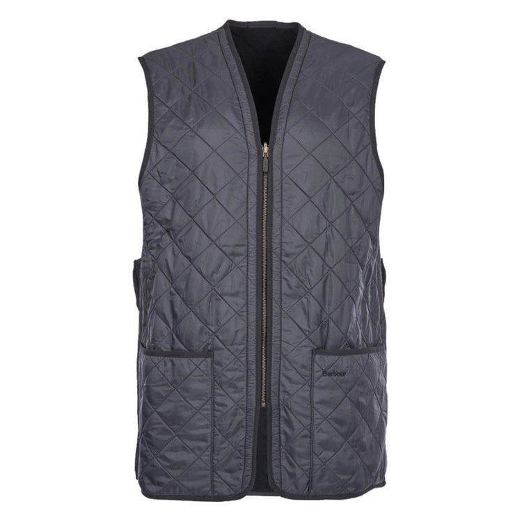 POLARQUILT WAISTCOAT ZIP LINER NAVY - Giacca Smanicata Uomo Blu MLI0002-NY91-FW23 . BARBOUR 