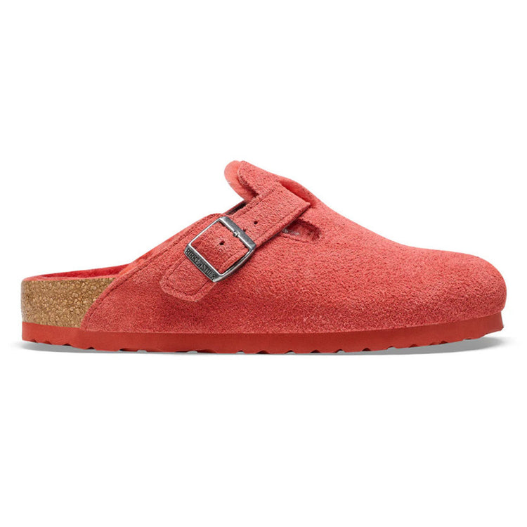 BOSTON SHEARLING SIENNA RED, SUEDE LEATHER - Sandali Donna Rossi 1025669 . BIRKENSTOCK 