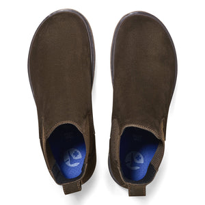 Highwood Slip On Men Mocca Suede Leather - Stivaletti Uomo Marroni 1025726 . BIRKENSTOCK 