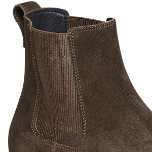 Highwood Slip On Men Mocca Suede Leather - Stivaletti Uomo Marroni 1025726 . BIRKENSTOCK 