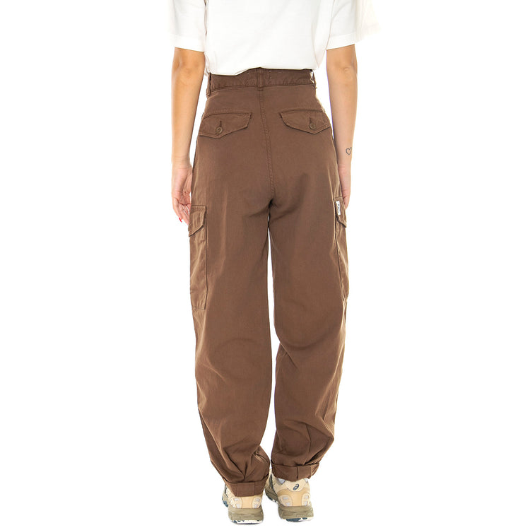 W' Collins Pant Tamarind /garment dyed - Pantaloni Donna Marroni I029789.1CNGD . CARHARTT WIP 