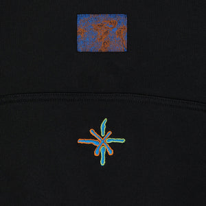 JONATHAN CASTRO HOODIE SWEAT BLACK - Felpa con Cappuccio Uomo Nera I032620.89.67. . EDWIN 