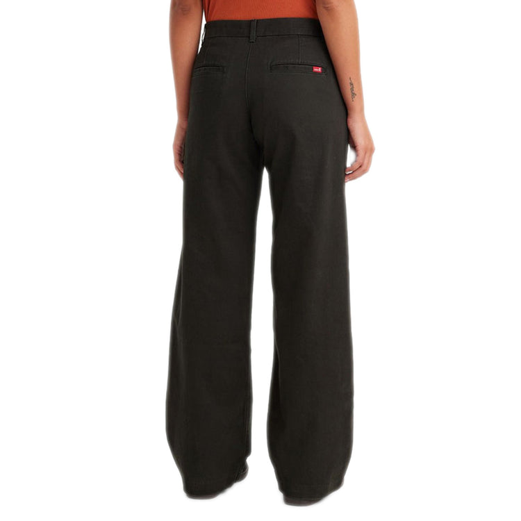 BAGGY TROUSER METEORITE TWILL BLACK - Pantaloni Donna Neri A4674-0000 . LEVIS 