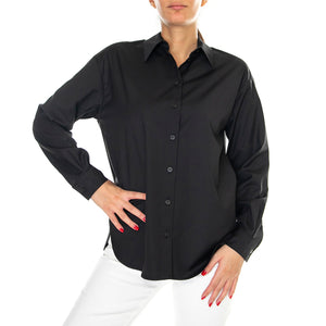 Camicia Donna 999 Nera Black Shirt W266C06W593-999 . SKILLS 