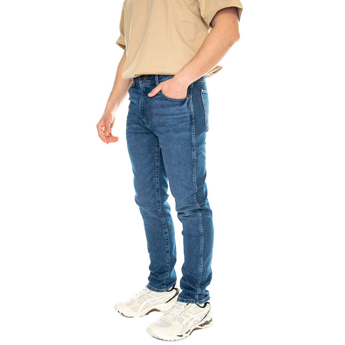 Larston Country Boy Denim Pants - Pantaloni Denim Jeans Uomo Blu W18S8423M . WRANGLER 