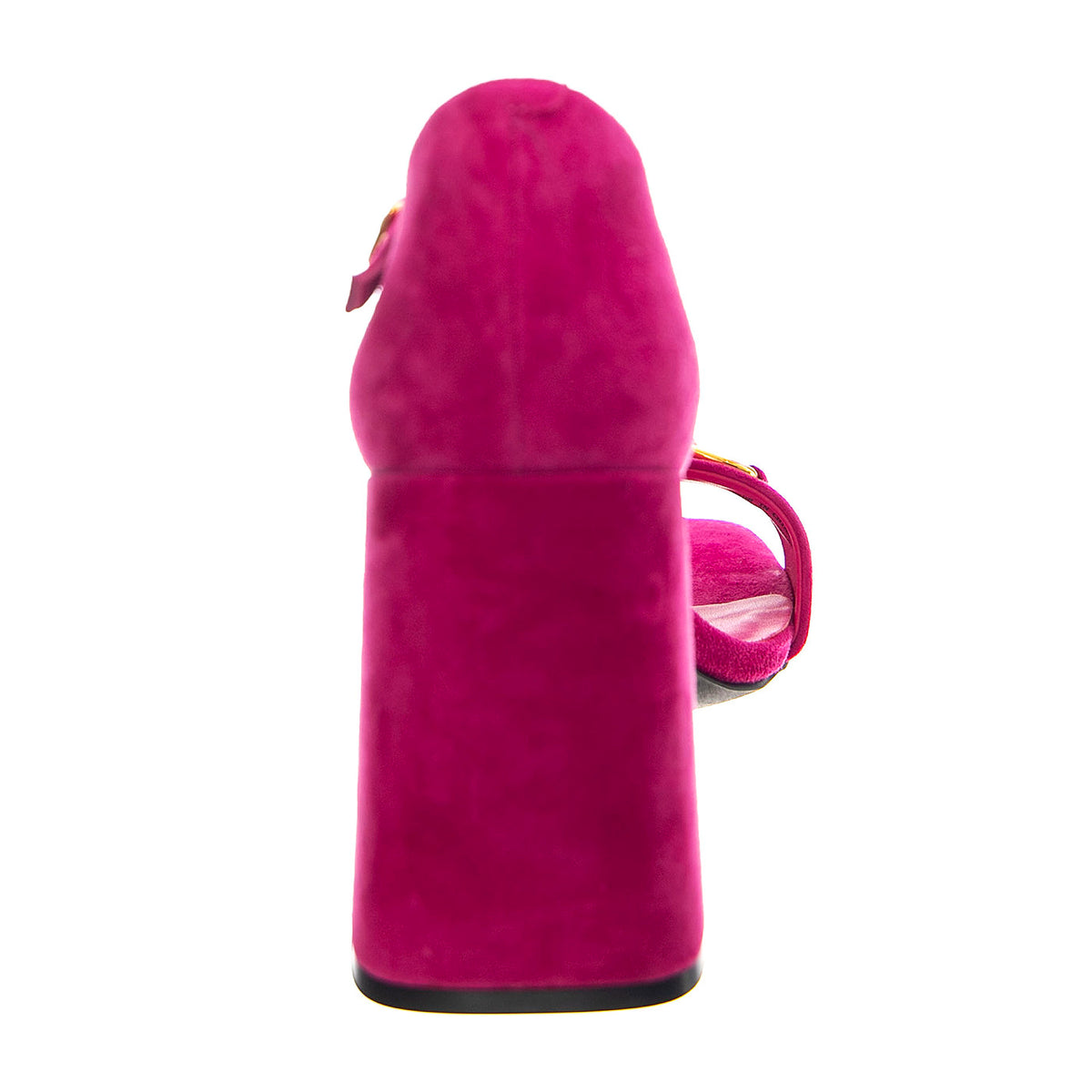 Pop-Star-B Fuchsia Gold Suede - Sandali Donna Viola JCSJCD-176-2-09-FUCG . JEFFREY CAMPBELL 