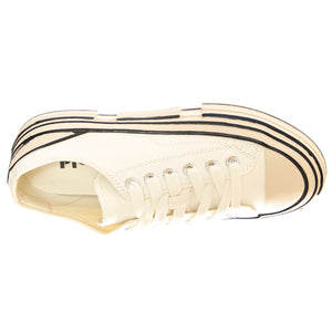 JC Play Endorphin-H Canvas White Shoes - Scarpe Donna Bianche PLSJCD-037-1-03-WHT . JEFFREY CAMPBELL 