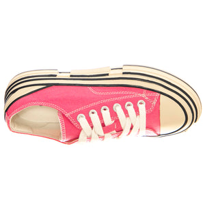 Endorphin Pink Canvas - Scarpe Donna Rosa PLSJCD-037-1-13-PNK . JEFFREY CAMPBELL 