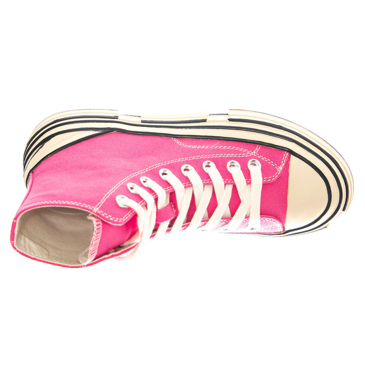 JC Play Endorphine-H Fuchsia Canvas - Scarpe Profilo Alto Donna Viola PLSJCD-037-2-14-FUC . JEFFREY CAMPBELL 