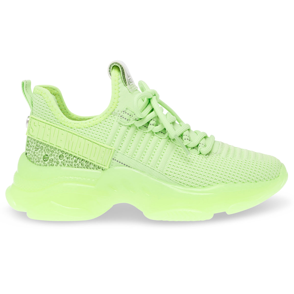 Maxilla-R Neon Lime - Scarpe Stringate Profilo Basso Donna Verdi SMPMAXILLA-R-NEO . STEVE MADDEN 
