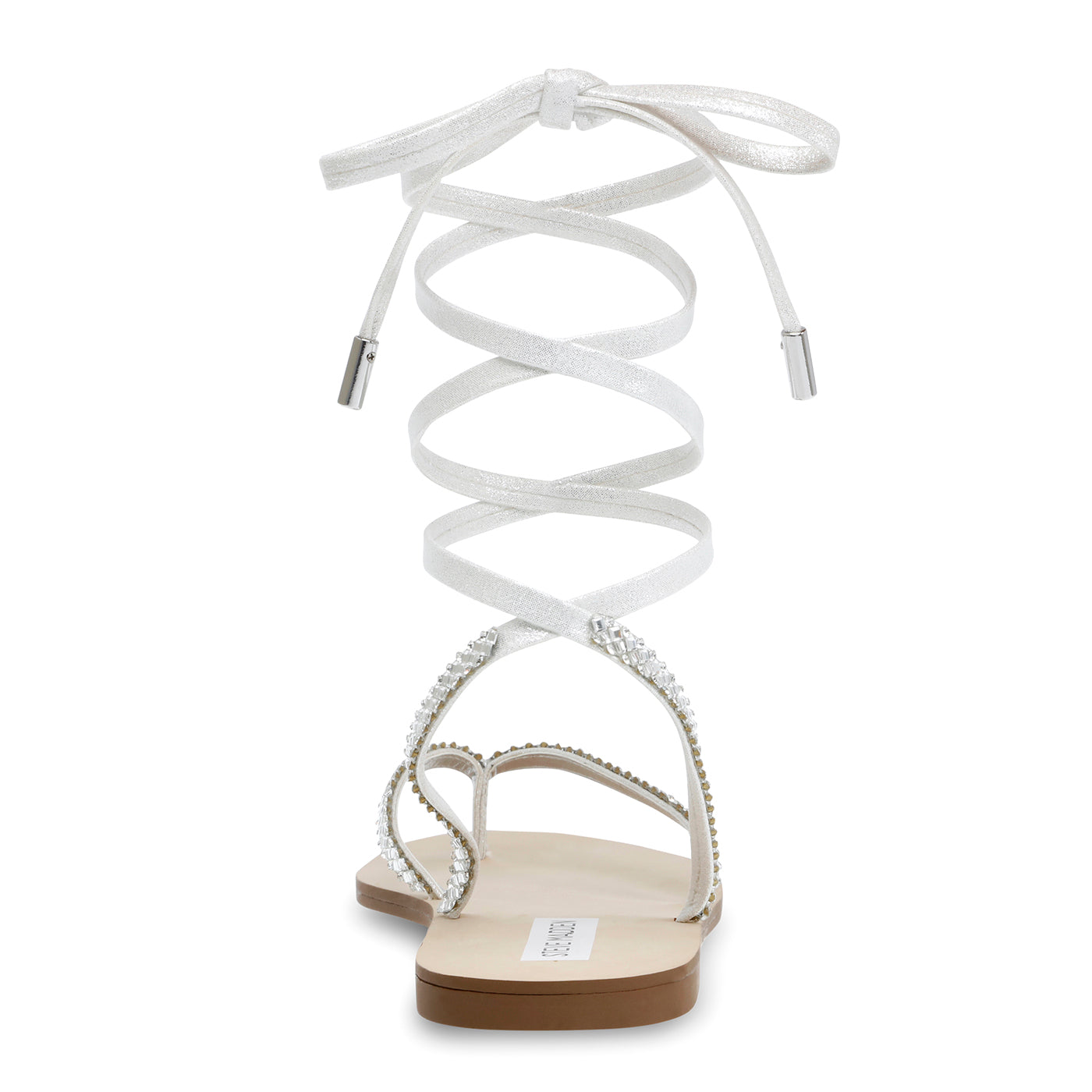DENZELLE RHINESTONE - Sandali Bassi Donna Bianchi SMSDENZELLE-RHI . STEVE MADDEN 