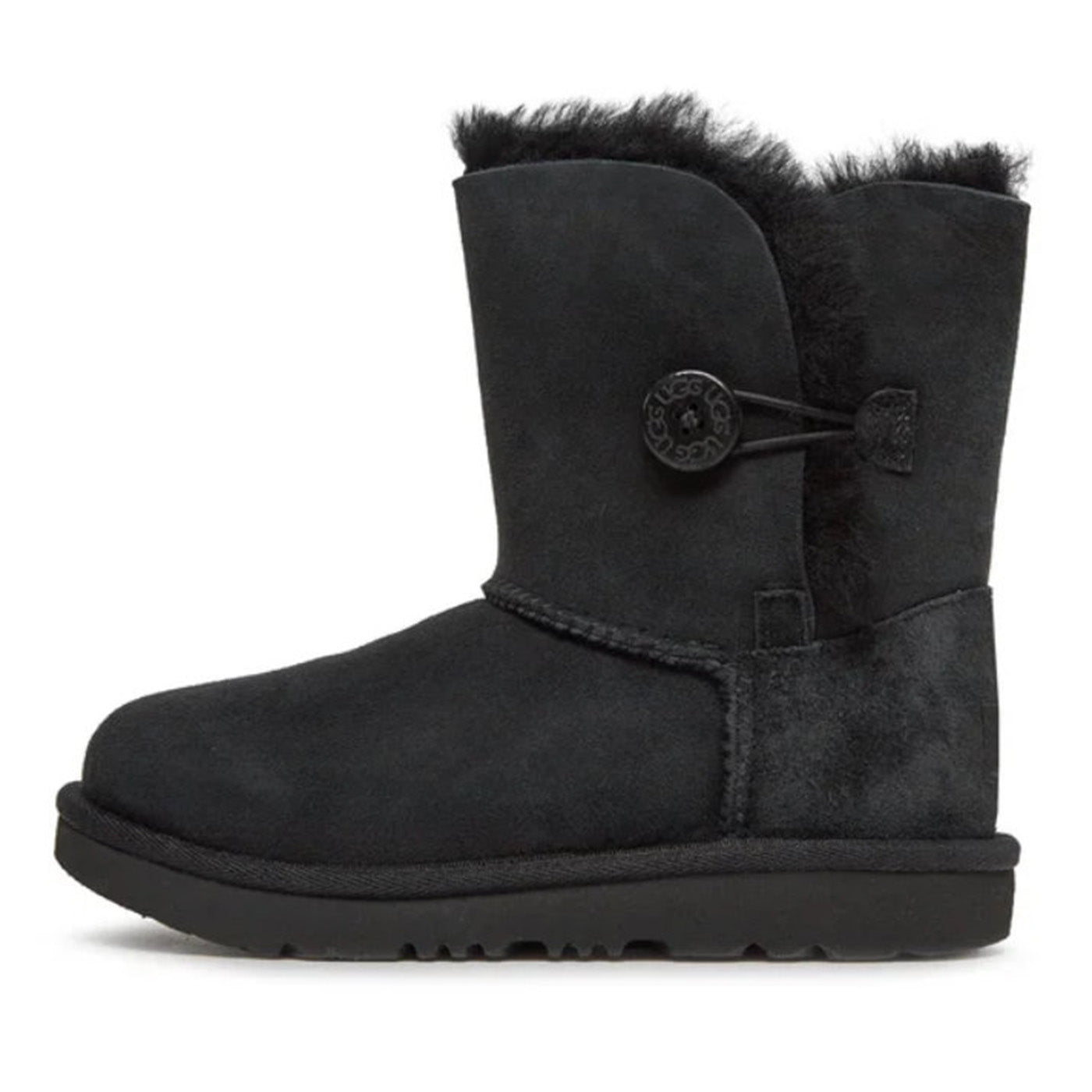 BAILEY BUTTON II BLACK - Stivaletti Bambino Neri UGKBLBBK1017400K . UGG 