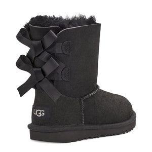 BAILEY BOW II BLACK - Stivali Bambino Neri UGKBLBOWBK1017394K . UGG 