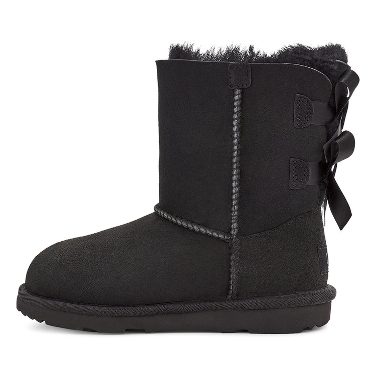BAILEY BOW II BLACK - Stivali Bambino Neri UGKBLBOWBK1017394K . UGG 