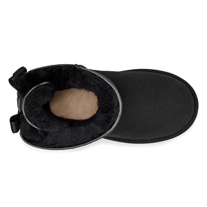 BAILEY BOW II BLACK - Stivali Bambino Neri UGKBLBOWBK1017394K . UGG 
