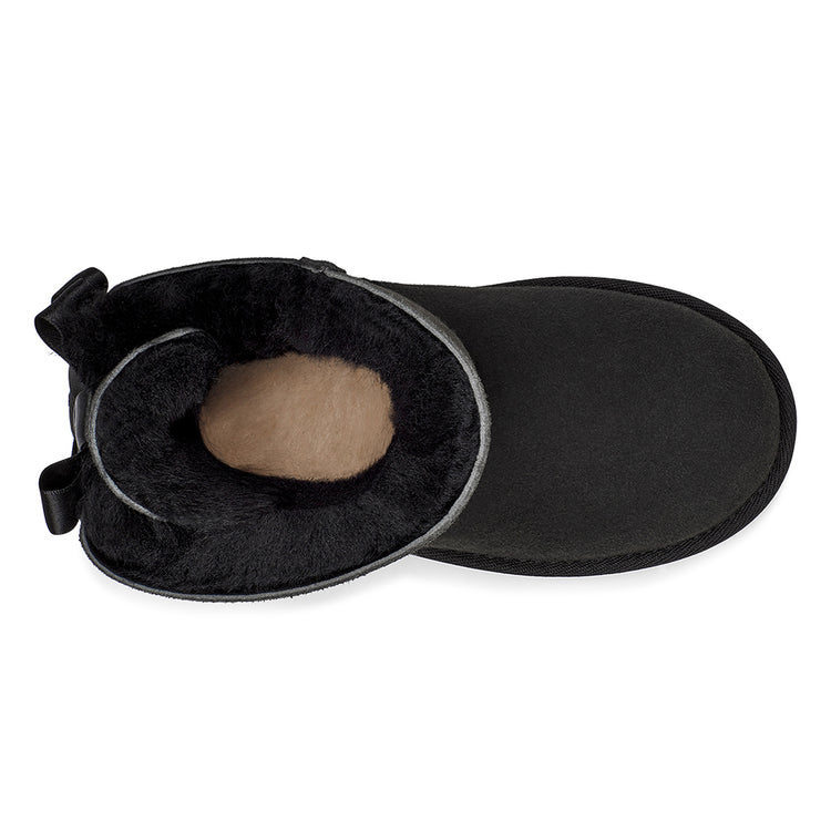 BAILEY BOW II BLACK - Stivali Bambino Neri UGKBLBOWBK1017394K . UGG 