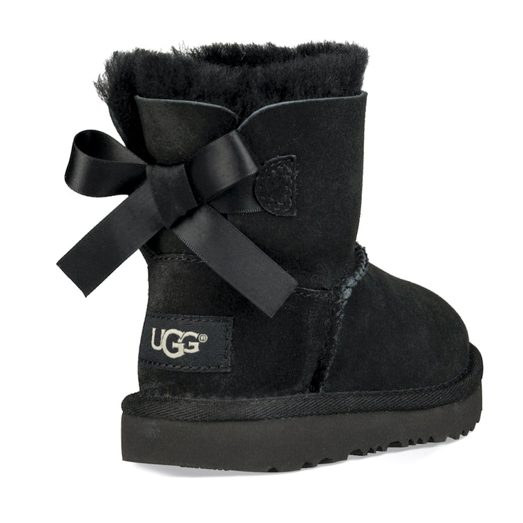 Mini Bailey Bow II Black - Stivaletti Bambino / Bambina Neri UGKBLBOWMBK1017397K . UGG 