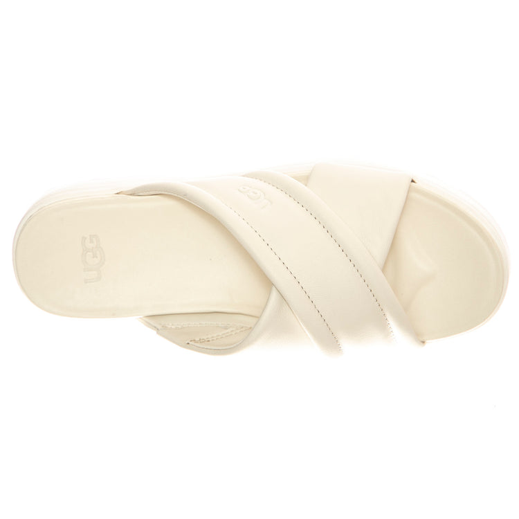 Zayne Crossband Jasmine Leather - Sandali Donna Bianchi UGSZAYCBJLTH1128635W . UGG 