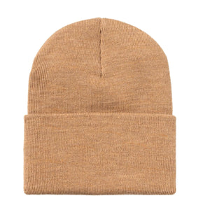 Acrylic Watch Hat Peanut Heather - Cappellino a Cuffia Marrone I020175.2ITXX . CARHARTT WIP 