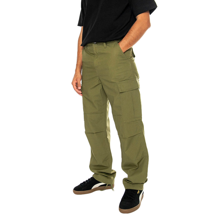 Regular Cargo Pant Capulet rinsed - Pantaloni Cargo Uomo Marroni I032467.2BQ02 . CARHARTT WIP 