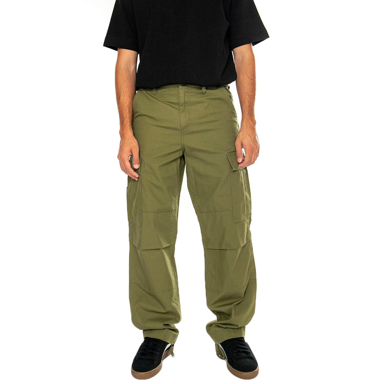 Regular Cargo Pant Capulet rinsed - Pantaloni Cargo Uomo Marroni I032467.2BQ02 . CARHARTT WIP 