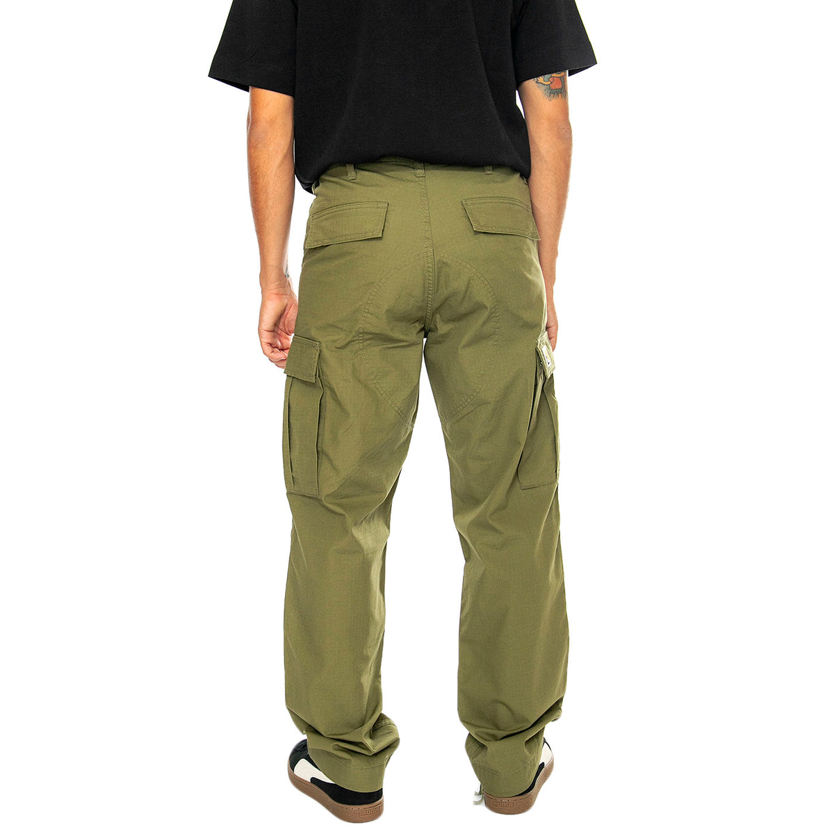 Regular Cargo Pant Capulet rinsed - Pantaloni Cargo Uomo Marroni I032467.2BQ02 . CARHARTT WIP 